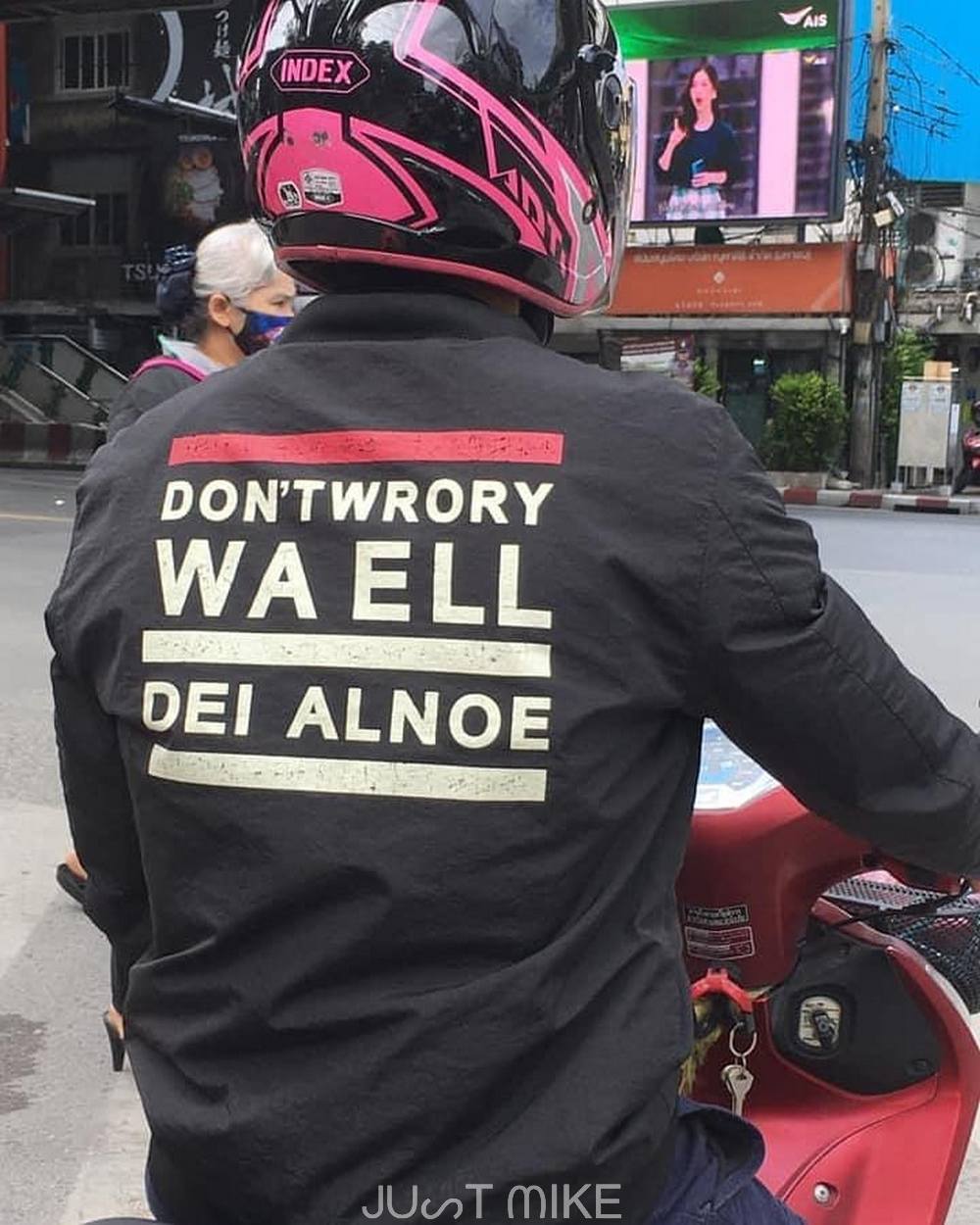 Thai Bikers With A Message
