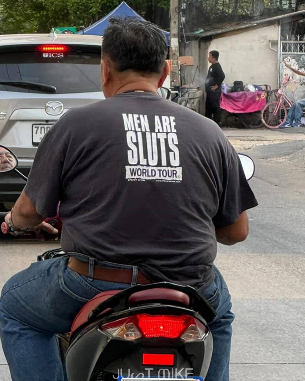 Thai Bikers With A Message