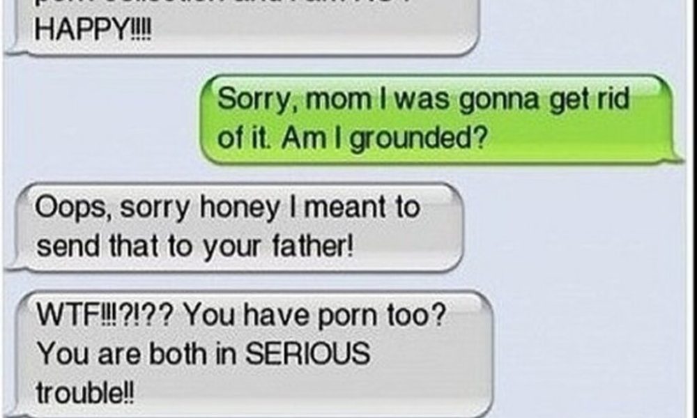 father and son text trouble
