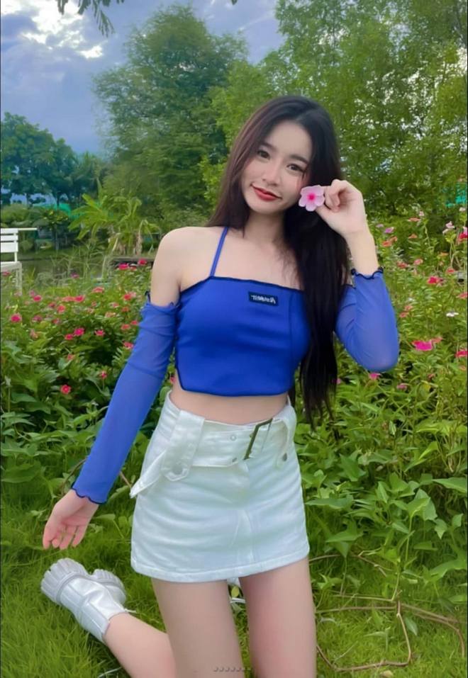 Cute Asian In A Mini Skirt